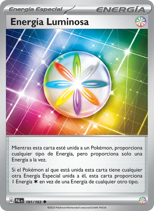 Energía Luminosa, Evoluciones en Paldea No. 191