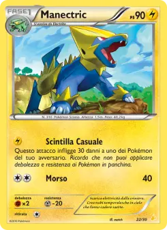 Manectric, XY trainer Kit (Pikachu Libre) No. 22 Normal