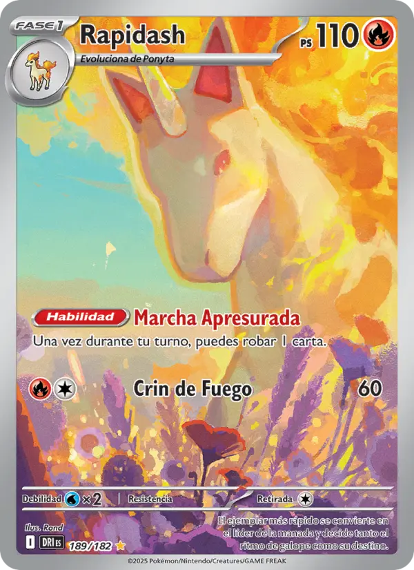 Rapidash, Rivales Predestinados No. 189