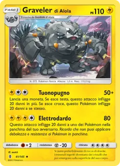Graveler di Alola, Guardiani Nascenti No. 41 Normal