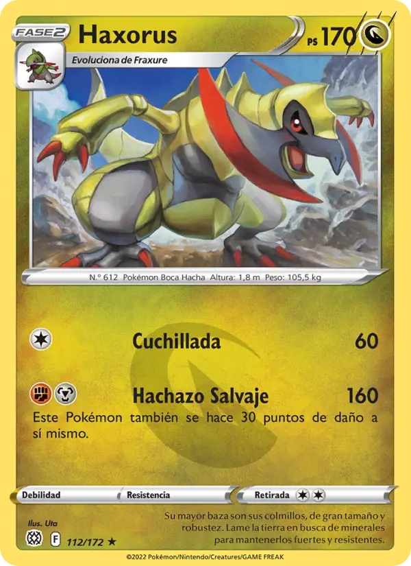 Haxorus, Astros Brillantes No. 112