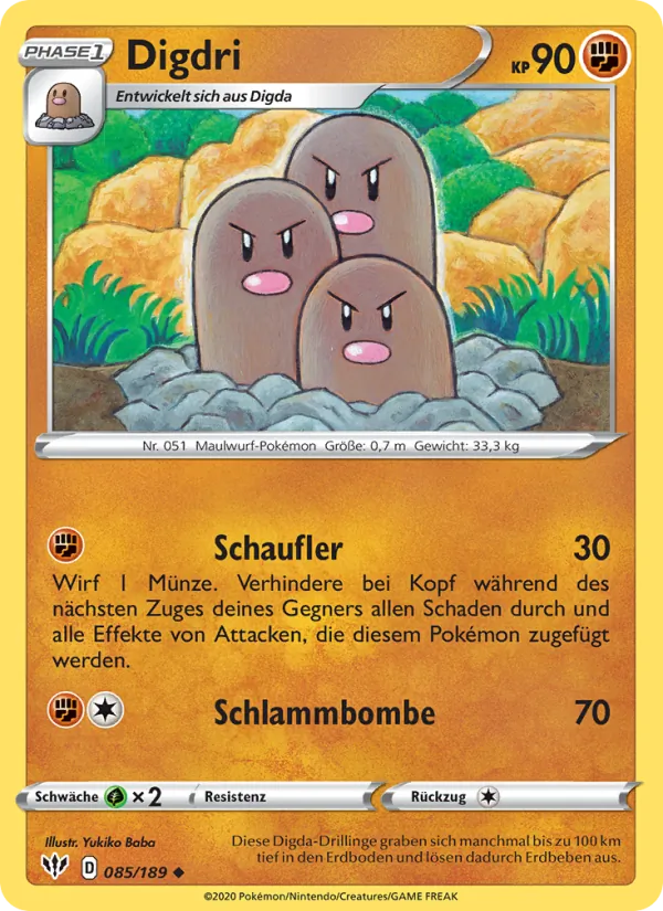 Digdri, Flammende Finsternis Nº 85