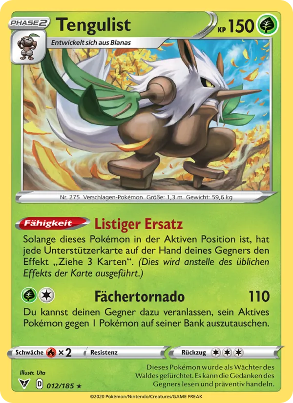 Tengulist, Farbenschock Nº 12