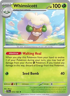 Whimsicott, Temporal Forces Nº 015 Holo