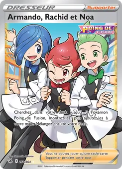 Armando, Rachid et Noa, Poing de Fusion No. 258 Holo