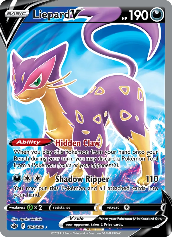Liepard V, Chilling Reign No. 180