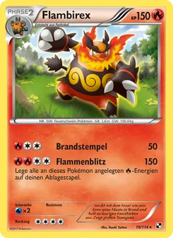Flambirex, Schwarz & Weiß No. 19 Normal