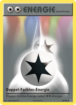 Doppel-Farblos-Energie, Evolution Nº 90 Normal