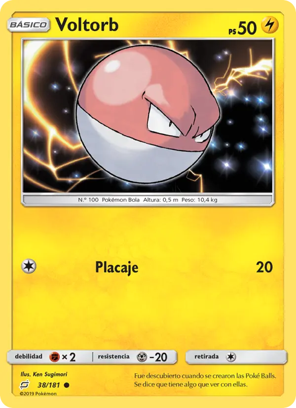 Voltorb, Union de Aliados Nº 38