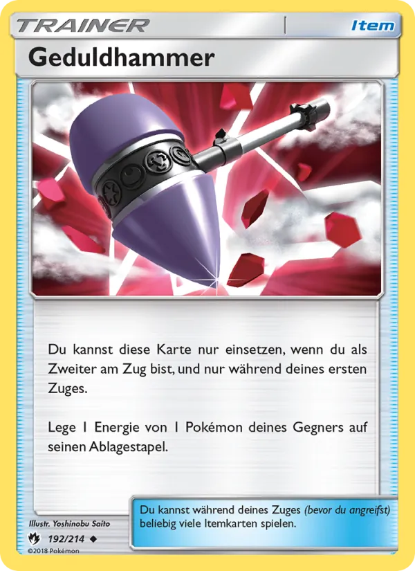 Geduldhammer, Echo des Donners No. 192