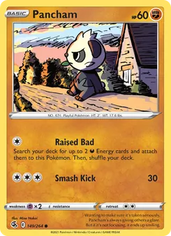 Pancham, Fusion Strike Nº 149 Normal