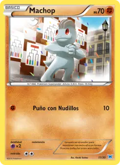 Machop, Kit de Entrenador XY (Latios) No. 11 Normal