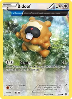 Bidoof, Primal Clash No. 117 Normal