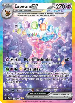 Espeon ex, Evoluciones Prismáticas No. 155 Holo