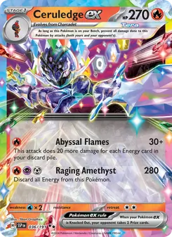 Ceruledge ex, Surging Sparks No. 036