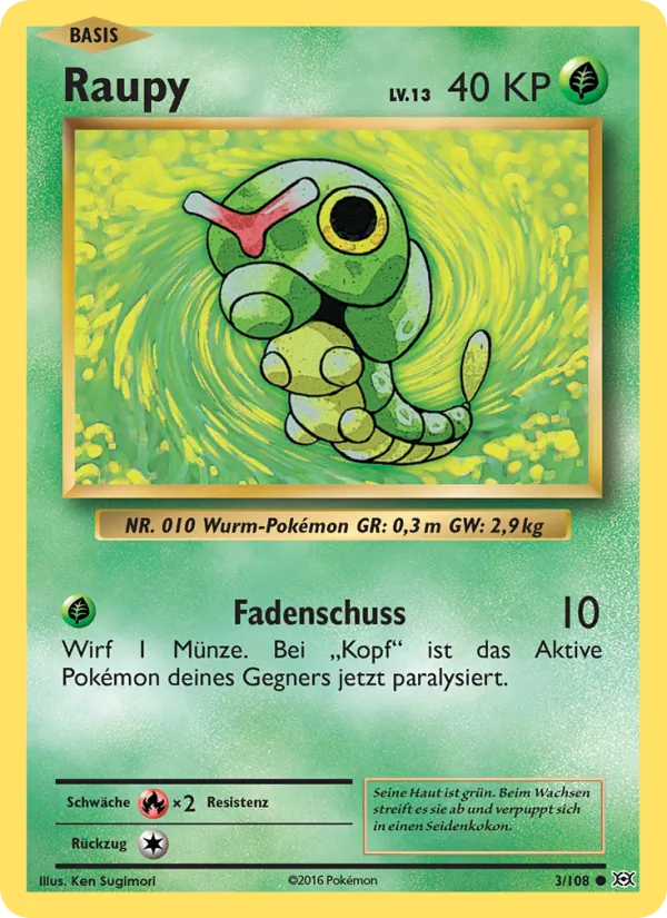 Raupy, Evolution Nº 3