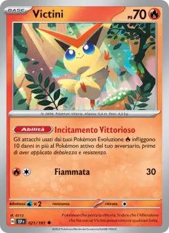 Victini, Scintille Folgoranti No. 021 Normal