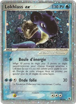 Lokhlass ex, EX Rubis & Saphir Nº 99 Holo
