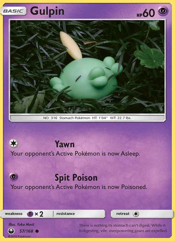Gulpin, Celestial Storm Nº 57