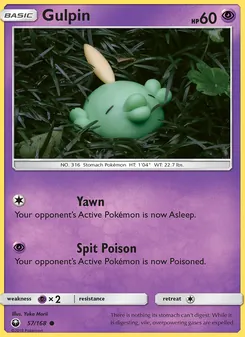 Gulpin, Celestial Storm No. 57 Normal
