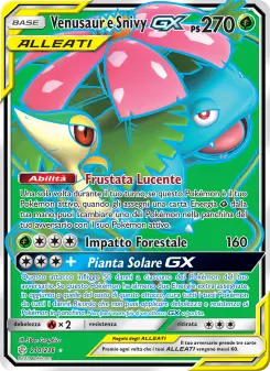 Venusaur e Snivy GX, Eclissi Cosmica No. 210 Normal