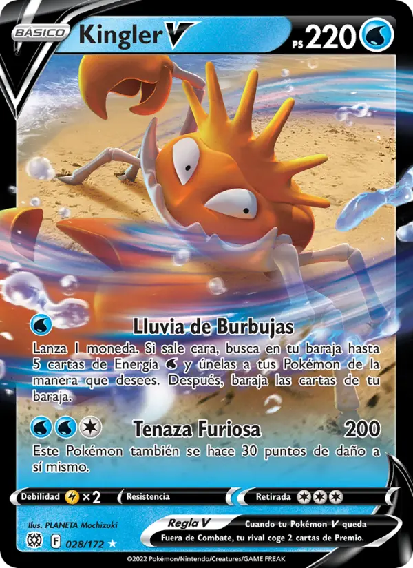 Kingler V, Astros Brillantes No. 028