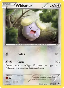 Whismur, Destini Incrociati Nº 80 Normal