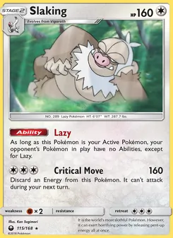 Slaking, Celestial Storm No. 115 Normal