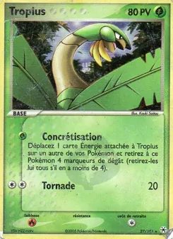 Tropius, EX Légendes Oubliées Nº 27 Normal