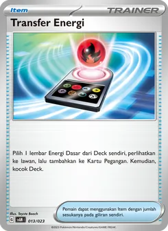 Transfer Energi, Fuecoco & Ampharos ex No. 013 Normal