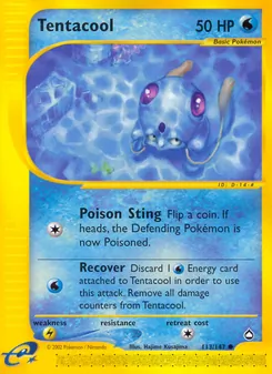 Tentacool, Aquapolis No. 113 Normal