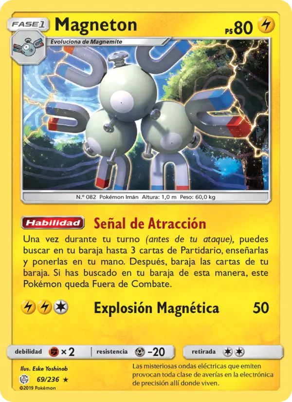 Magneton, Eclipse Cósmico No. 69