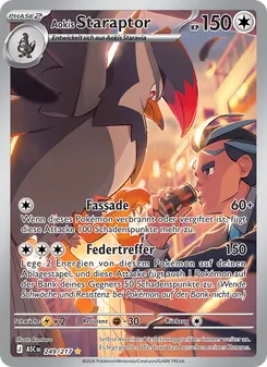 Aokis Staraptor, Erhabene Helden No. 249 Holo