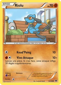 Riolu, Destinées Futures No. 63
