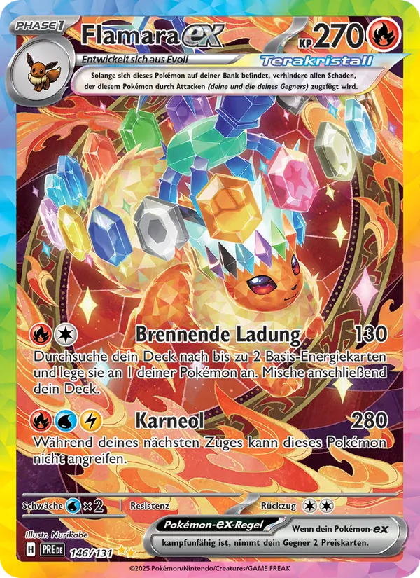 Flamara-ex, Prismatische Entwicklungen No. 146