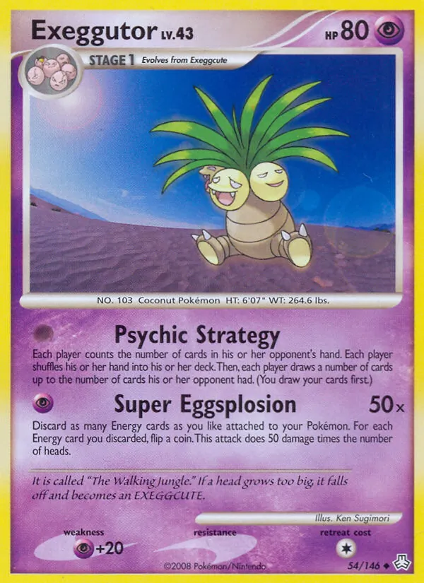 Exeggutor, Legends Awakened Nº 54