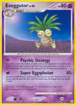 Exeggutor, Legends Awakened No. 54 Normal