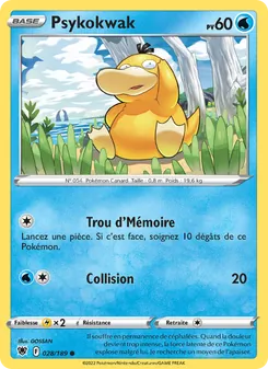 Psykokwak, Astres Radieux No. 028 Normal