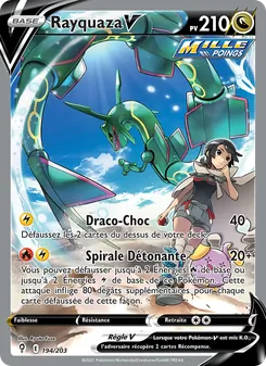 Rayquaza V, Évolution Céleste No. 194 Holo