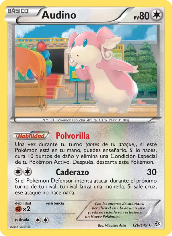 Audino, Fronteras Cruzadas No. 126