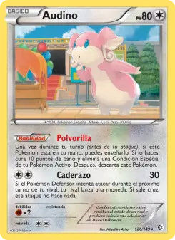 Audino, Fronteras Cruzadas Nº 126 Normal