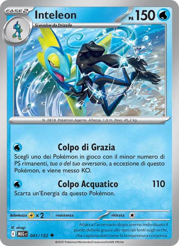 Inteleon, Megaevoluzione No. 041