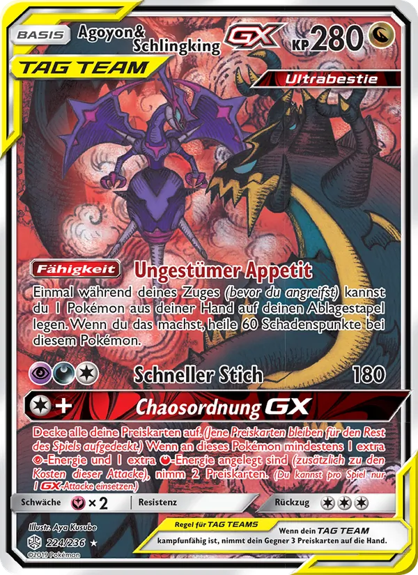 Agoyon & Schlingking GX, Welten im Wandel No. 224