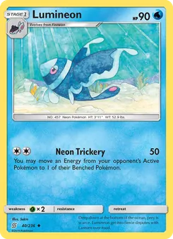 Lumineon, Unified Minds Nº 40 Normal