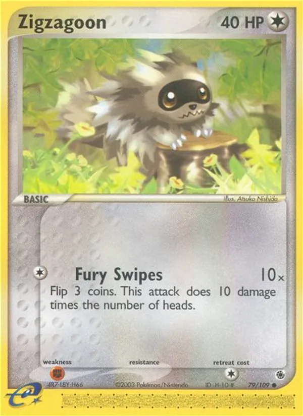 Zigzagoon, Ruby & Sapphire Nº 79