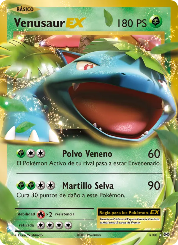 Venusaur EX, Evoluciones No. 1