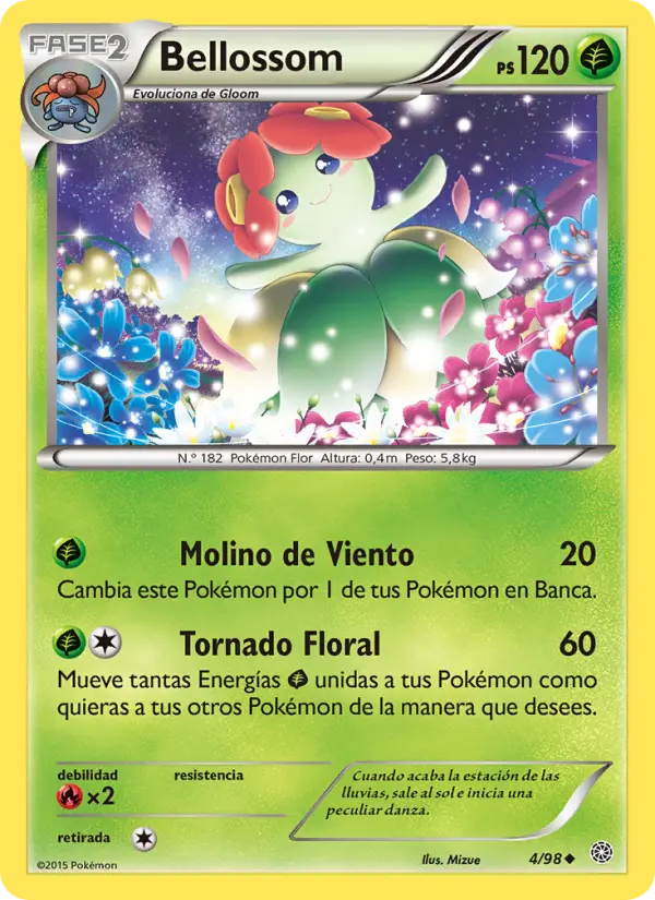 Bellossom, Antiguos Orígenes No. 4