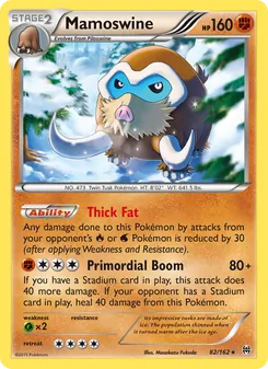 Mamoswine, BREAKthrough Nº 82 Normal
