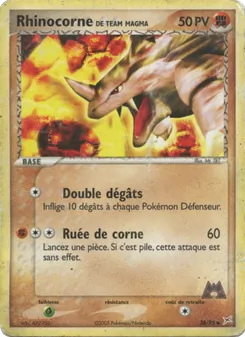 Rhinocorne de Team Magma, EX Team Magma vs Team Aqua No. 38 Normal