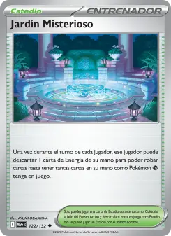 Jardín Misterioso, Megaevolución Nº 122 Normal